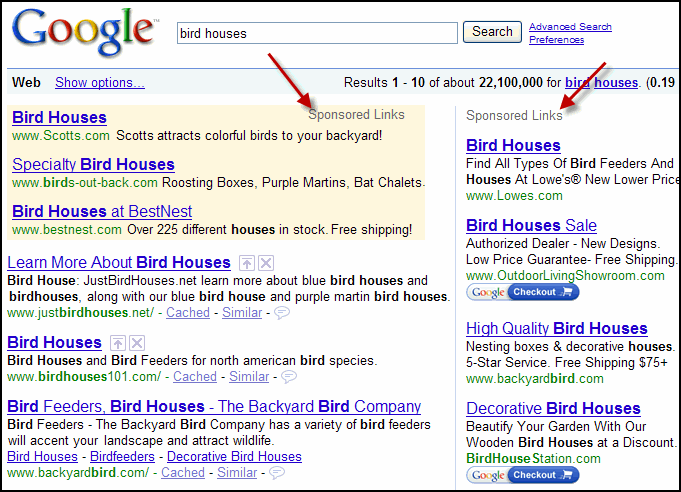 Google search results organic versus adwords, how to stop wasting money on advertising,